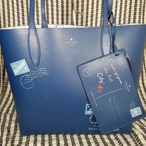 Kate Spade Arch Reversible Off The Grid Bon Voyage